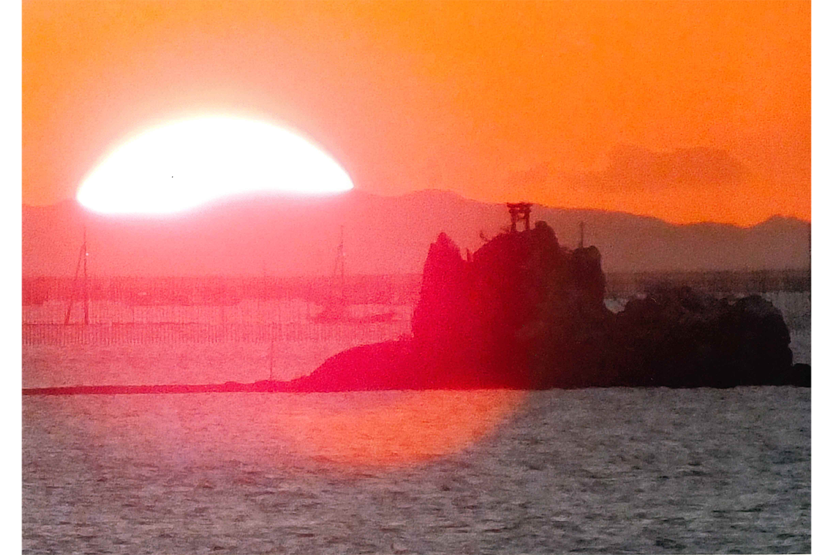 熊本支部＿写真＿田中輝男＿風流島の夕日